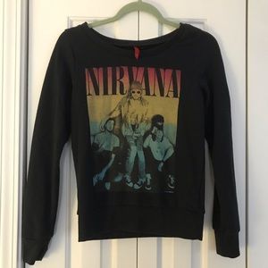 H&M Nirvana long sleeve sweater
